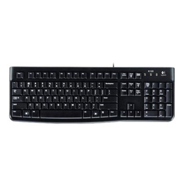 Teclado logitech k120 usb negro aleman