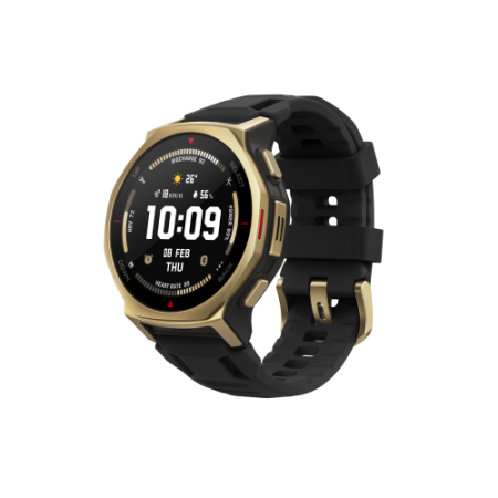 Amazfit T-rex 3 Pro 3,35 cm (1.32″) AMOLED 44 mm Digital 466 x 466 Pixeles Pantalla táctil Oro Wifi GPS (satélite)