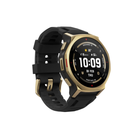 Amazfit T-rex 3 Pro 3,35 cm (1.32″) AMOLED 44 mm Digital 466 x 466 Pixeles Pantalla táctil Oro Wifi GPS (satélite)