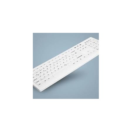 Teclado active key ak - c8100f - u1 - w - sp blanco ip65