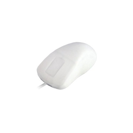 Mouse raton industrial active key usb optico ip68 blanco