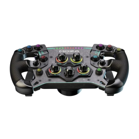 Moza Racing RS056 mando y volante Negro