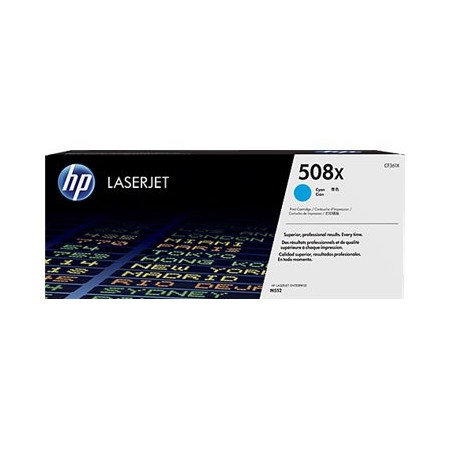 Toner hp 508x cf361x cian m577 alto rendimiento