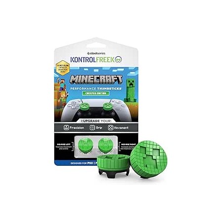 ACCESORIO GAMEPAD KONTROLFREEK BY STEELSERIES Minecraft Creeper PS5 Kit 2200-PS5