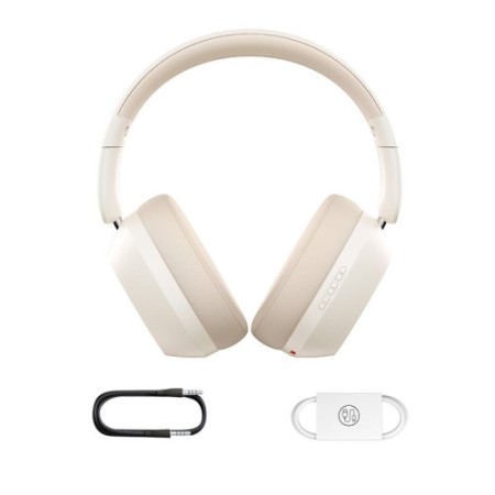 BASEUS BASS 35 MAX WIRELESS HEADPHONES STELLAR WHITE