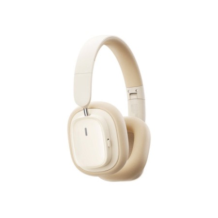 BASEUS BOWIE H1I NOISE-CANCELLATION WIRELESS HEADPHONES STELLAR WHITE