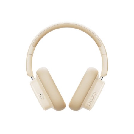 BASEUS BOWIE H1I NOISE-CANCELLATION WIRELESS HEADPHONES STELLAR WHITE