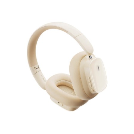 BASEUS BOWIE H1I NOISE-CANCELLATION WIRELESS HEADPHONES STELLAR WHITE