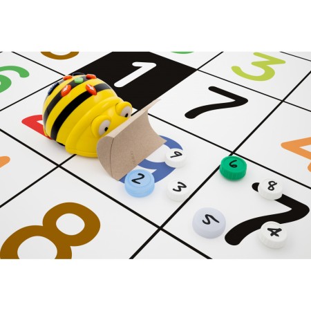 Tapete blanco tilk bee - bot  fichas para tapete infantil