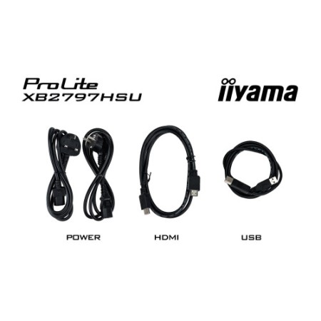MONITOR IIYAMA PANTALLA PARA PC 68,6 CM (27″) 1920 X 1080 PIXELES FULL HD LED PANEL IPS AJUSTABLE EN ALTURA HDMI DISPLAYPORT USB