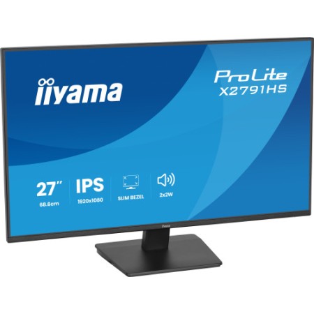 MONITOR IIYAMA 27″ IPS, 4-SIDE SLIM BEZEL 1920X1080 100Hz