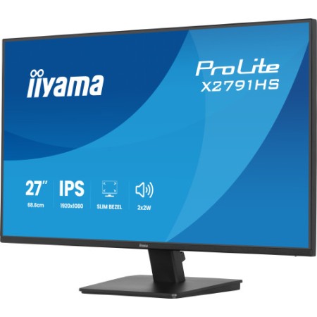 MONITOR IIYAMA 27″ IPS, 4-SIDE SLIM BEZEL 1920X1080 100Hz