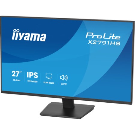MONITOR IIYAMA 27″ IPS, 4-SIDE SLIM BEZEL 1920X1080 100Hz