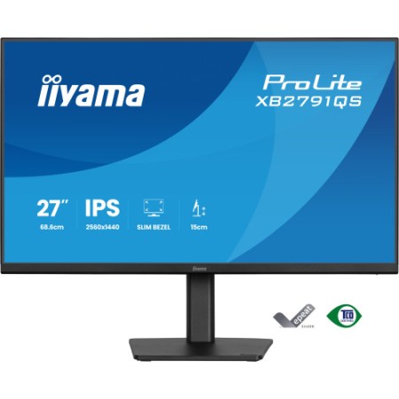 MONITOR IIYAMA 27″ IPS, 4-SIDE SLIM BEZEL 2560X1440 75HZ