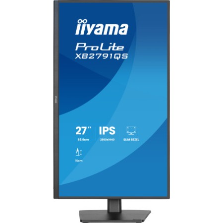 MONITOR IIYAMA 27″ IPS, 4-SIDE SLIM BEZEL 2560X1440 75HZ