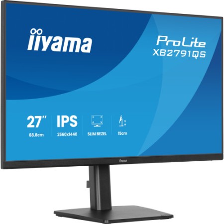 MONITOR IIYAMA 27″ IPS, 4-SIDE SLIM BEZEL 2560X1440 75HZ