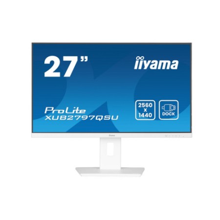 MONITOR IIYAMA PANTALLA PARA PC 68,6 CM (27″) 2560 X 1440 PIXELES QUAD HD LED PANEL IPS AJUSTABLE-WHITE VERSION