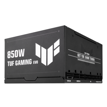 FUENTE ALIMENTACION ASUS TUF-GAMING-850G-EVO,850W, 80+ GOLD, ATX 3.0 COMPATIBLE, MILITARY-GRADE COMPONENTS, DUAL BALL BEARING, A
