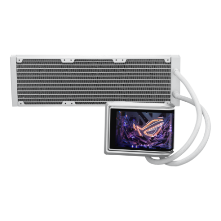 SISTEMA DE REFRIGERACION LIQUIDA ASUS PARA CPU ROG RYUO IV 360 ARGB WHITE EDITION,PANTALLA AMOLED