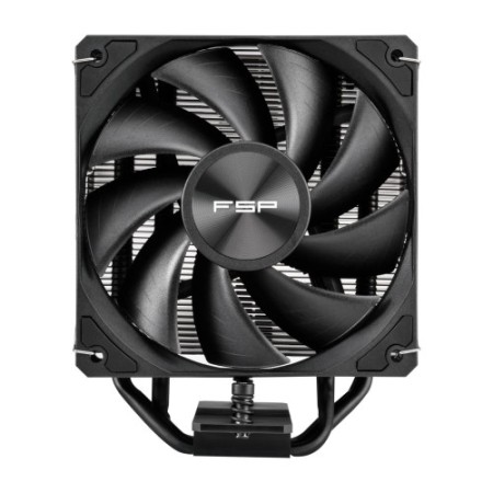 FSP REFRIGERACIONES DE AIRE INTEL LGA 1851/1700/1200 AMD AM4/AM5 120MM BLACK TOP COVER BLACK PERFORMANCE PWM FAN