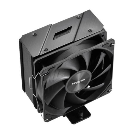 FSP REFRIGERACIONES DE AIRE INTEL LGA 1851/1700/1200 AMD AM4/AM5 120MM BLACK TOP COVER BLACK PERFORMANCE PWM FAN