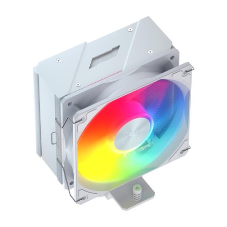 FSP REFRIGERACIONES DE AIRE INTEL LGA 1851/1700/1200 AMD AM4/AM5 120MM WHITE TOP COVER WHITE PERFORMANCE PWM FAN