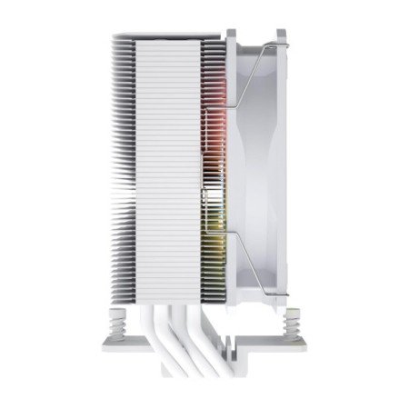 FSP REFRIGERACIONES DE AIRE INTEL LGA 1851/1700/1200 AMD AM4/AM5 120MM WHITE TOP COVER WHITE PERFORMANCE PWM FAN