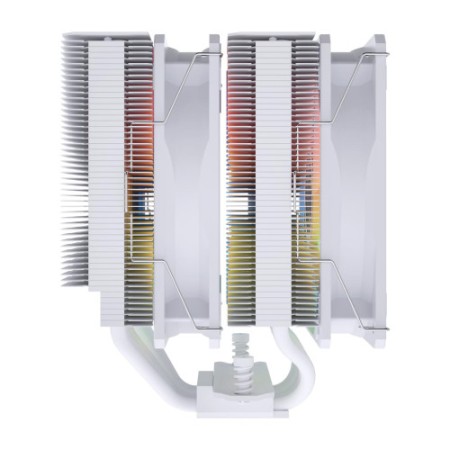 FSP REFRIGERACIONES DE AIRE INTEL LGA 1851/1700/1200 AMD AM4/AM5 120MM WHITE TOP COVER HIGH-PERFORMANCE QUIET PWM ARGB FAN