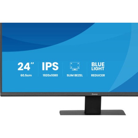 iiyama ProLite X2491H-B1 pantalla para PC 60,5 cm (23.8″) 1920 x 1080 Pixeles Full HD Negro