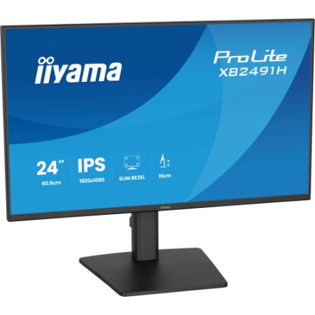 iiyama ProLite XB2491H-B1 pantalla para PC 60,5 cm (23.8″) 1920 x 1080 Pixeles Full HD Negro