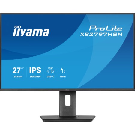 MONITOR IIYAMA, 27″, IPS, 4-SIDE SLIM BEZEL 1920X1080 100HZ