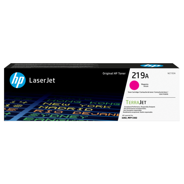 Toner hp 219a magenta original laserjet