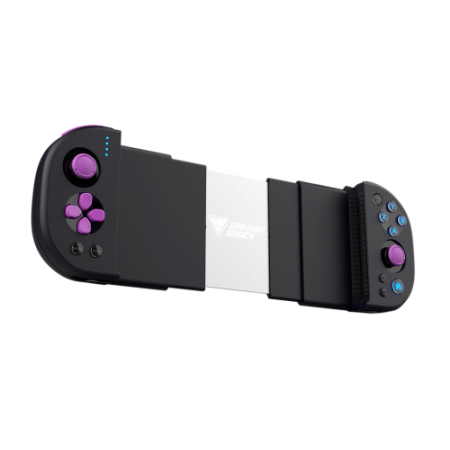 Dragonshock Photon Negro Bluetooth/USB Gamepad Analógico/Digital Android, PC, iOS