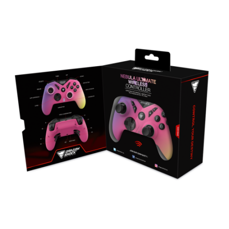 Dragonshock Nebula Ultimate Multicolor Bluetooth Gamepad Nintendo Switch