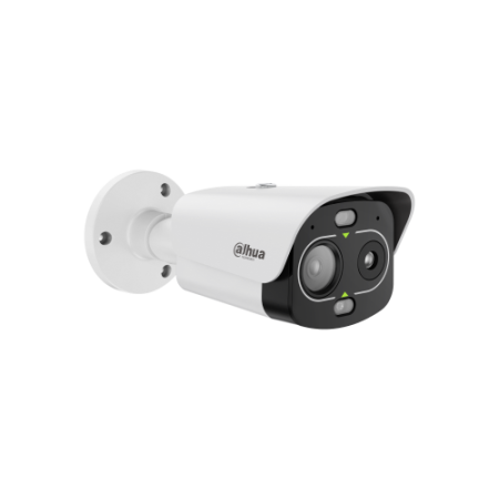 (DHI-TPC-BF1241-LB10F12-DW-S8-V1) DAHUA CAMARA IP BULLET LITE MINI TERMICA + VISIBLE, 256*192, 4MP, H17.3º, V13.1º, F1.0/F1.7, I