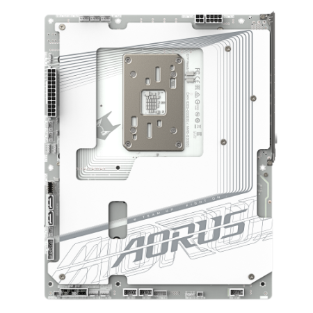 GIGABYTE X870 AORUS STEALTH ICE Placa Base – Compatible con procesadores AMD Ryzen 9000, VRM digital de 16+2+2 fases, hasta 8200