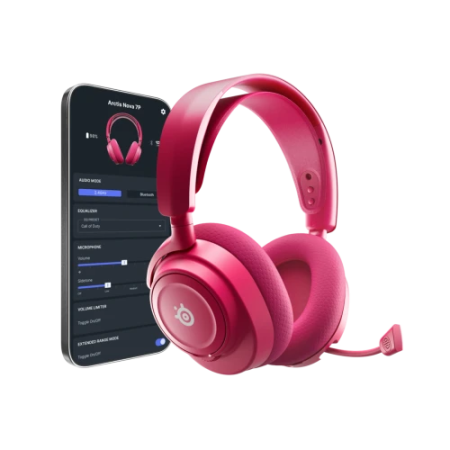 Steelseries Arctis Nova 7P Gen 2 Auriculares Inalámbrico Diadema Juego Bluetooth Magenta
