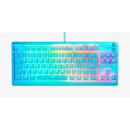 Steelseries Apex 3 TKL - US teclado Juego USB QWERTY Inglés de EE. UU. Color aguamarina