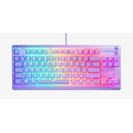 Steelseries Apex 3 TKL - US teclado Juego USB Inglés de EE. UU. Lavanda