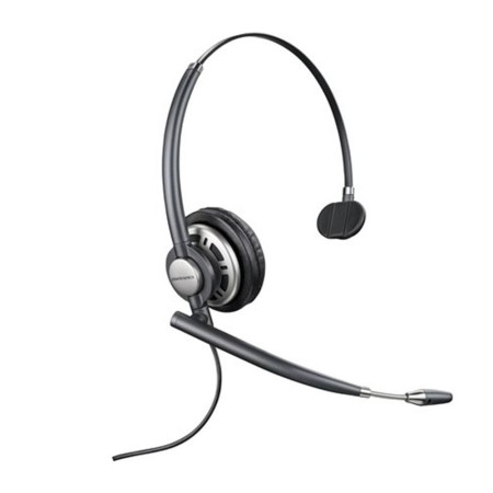 Auriculares poly monoaurales encorepro hw710  estuche de transporte  desconexión rápida