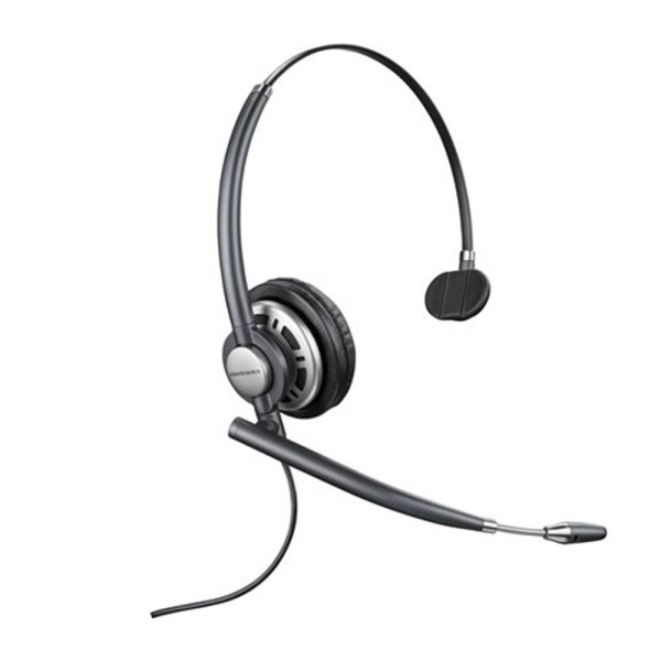 Auriculares poly monoaurales encorepro hw710  estuche de transporte  desconexión rápida