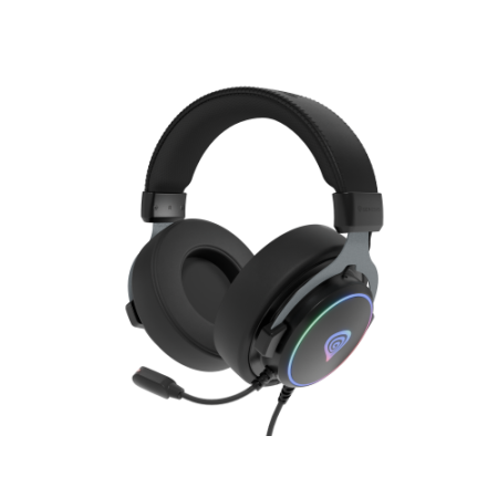 GENESIS Neon 764 Auriculares Alámbrico Diadema Juego USB tipo A Negro