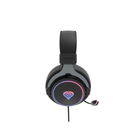 GENESIS Neon 764 Auriculares Alámbrico Diadema Juego USB tipo A Negro