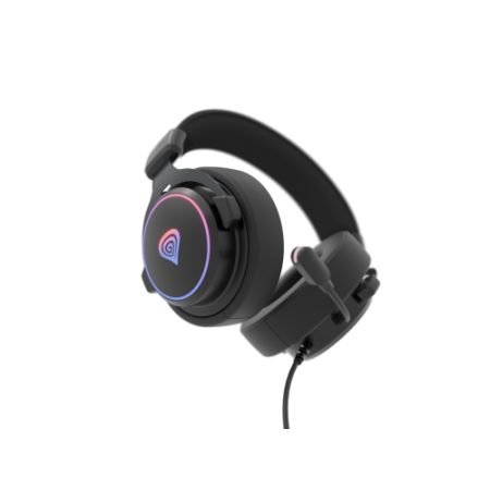 GENESIS Neon 764 Auriculares Alámbrico Diadema Juego USB tipo A Negro