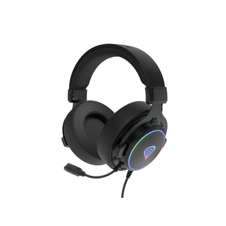 GENESIS Neon 764 Auriculares Alámbrico Diadema Juego USB tipo A Negro