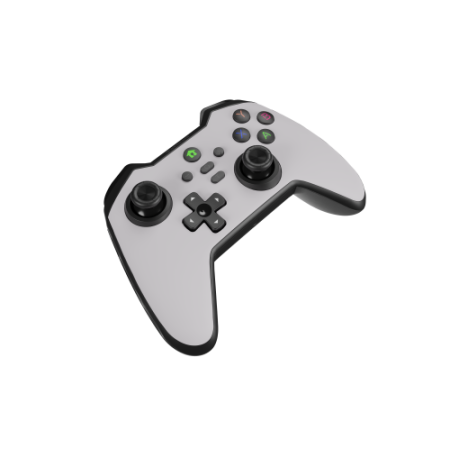 GENESIS Mangan 400 Blanco Bluetooth Gamepad Analógico/Digital Android, MAC, Nintendo Switch, PC, iOS
