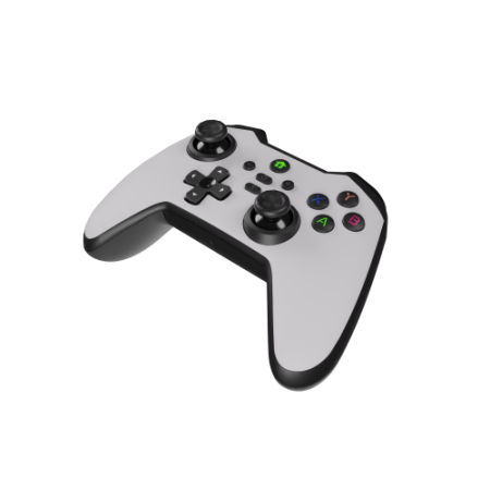 GENESIS Mangan 400 Blanco Bluetooth Gamepad Analógico/Digital Android, MAC, Nintendo Switch, PC, iOS
