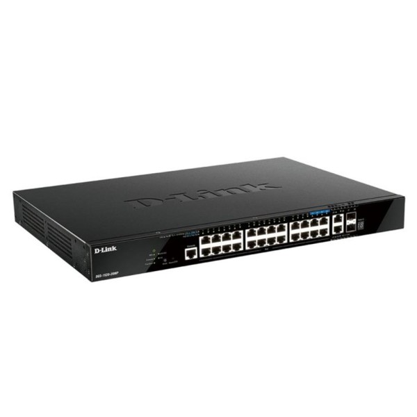 D - link dgs - 1520 - 28mp - e switch 20xgbe poe 2x10 sfp
