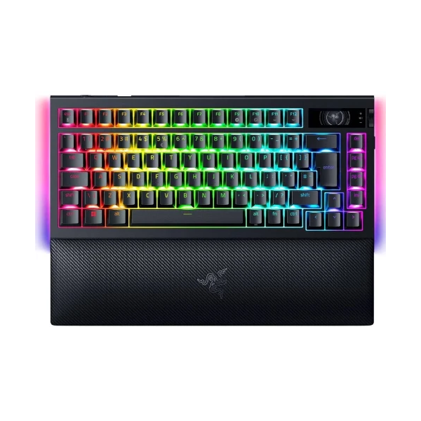 TECLADO RAZER BLACKWIDOW V4 PRO 75% INTL. (USA) (ISO) (RZ03-05130300-R3E1)
