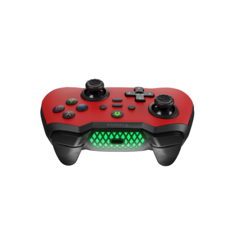 GENESIS Mangan 400 Rojo Bluetooth Gamepad Analógico/Digital Android, MAC, Nintendo Switch, PC, iOS
